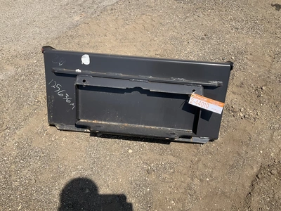 New old stock Paladin 36” smooth bucket for a mini skid steer, welded on cutting edge, mini skid ste...