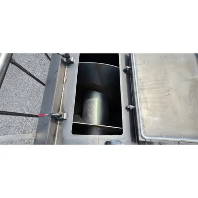 Hosokawa Bepex Rietz Stainless Thermascrew Dryer Thermal Screw Blancher