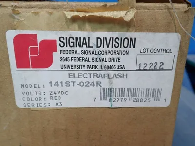 Used FEDERAL SIGNAL 141ST Light Source Equipment Ohio US | HGR 24 #915921