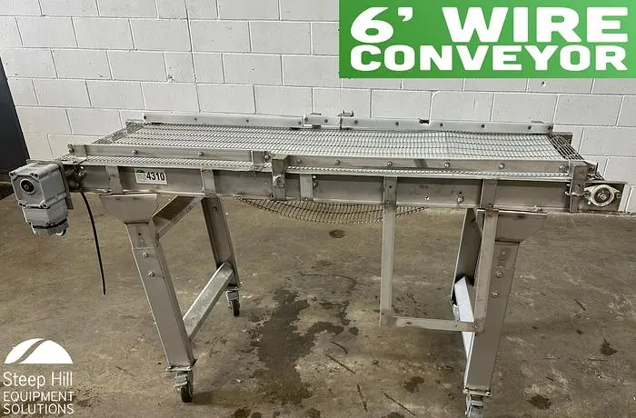 6' Wire Conveyor
