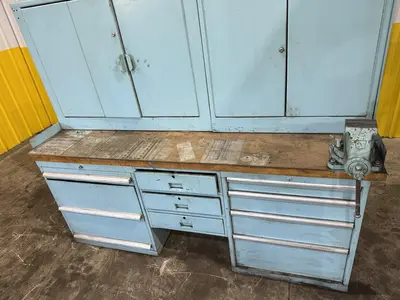 VIDMAR CABINET TOOLROOM WORK BENCH: YOBRO #24230