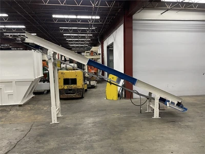 196" Long  x 16" Wide Vecoplan Conveyor