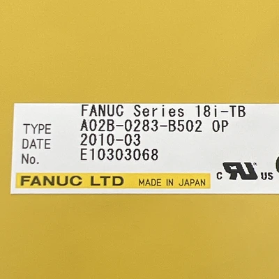 Used FANUC A02B-0283-B502 Misc Industrial Equipment California US | Davliegogo LLC #1710007
