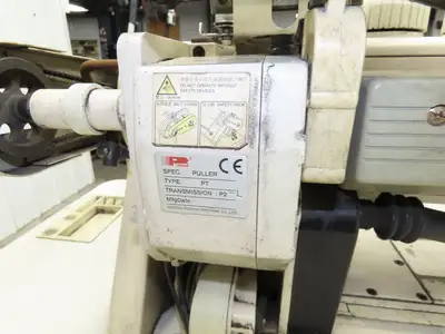 KM-1072BLX-7 Fortuna Industrial Sewing Embroidery Servo Machine 230VAC 1Ph *Read