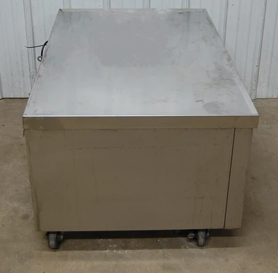 142-1114 True TRCB-48 4 Foot Equipment Griddle Stand w 2 Drawer Chef Base Cooler