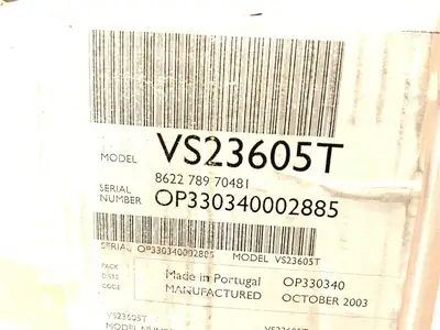USED PHILIPS VS23605T, VC86775T