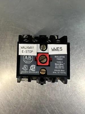 Allen Bradley 700DC-P400Z24 Ser A 700dc Bulletin Relay (4c-39)