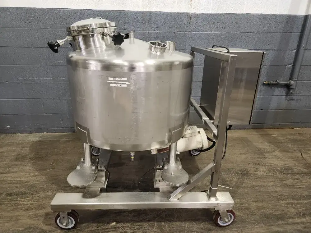 79 Gal Portable Mix Tank, S/s