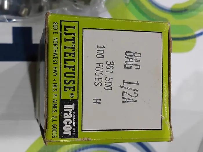 Used LITTLEFUSE 8AG 1/2A Fuses | SMT Resource #488506
