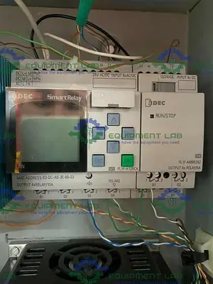 USED HOFFMAN ENCLOSURE W/ 3 TECO WESTINGHOUSE L510 AC DRIVES & IDEC FL1F SMART RELAY