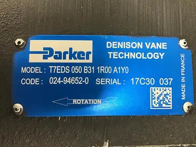 USED PARKER T7EDS 050 B31 1R00 A1Y0