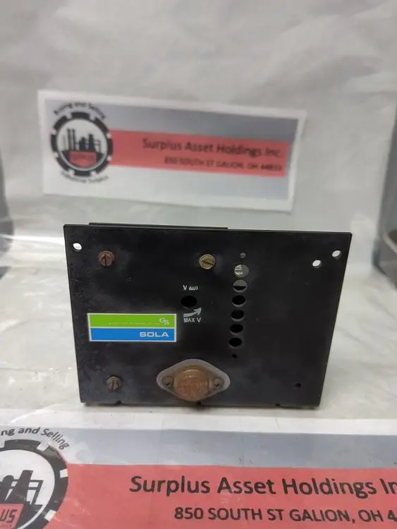 Used SOLA 83-24-225-2 Miscellaneous Equipment (Electrical & Power) | Surplus Asset Holdings #1197342