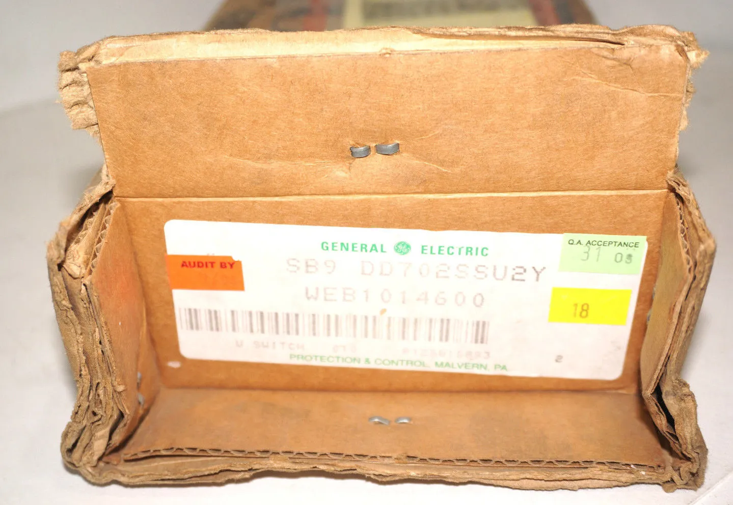 NEW GENERAL ELECTRIC SB9DD702SSU2Y ROTARY CAM SWITCH
