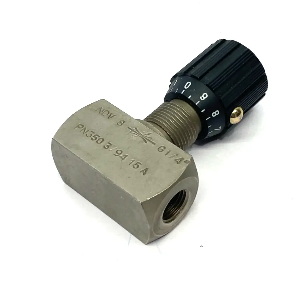 USED STAUFF THROTTLE VALVE G1/4" PORTS PN350 3/94 15A
