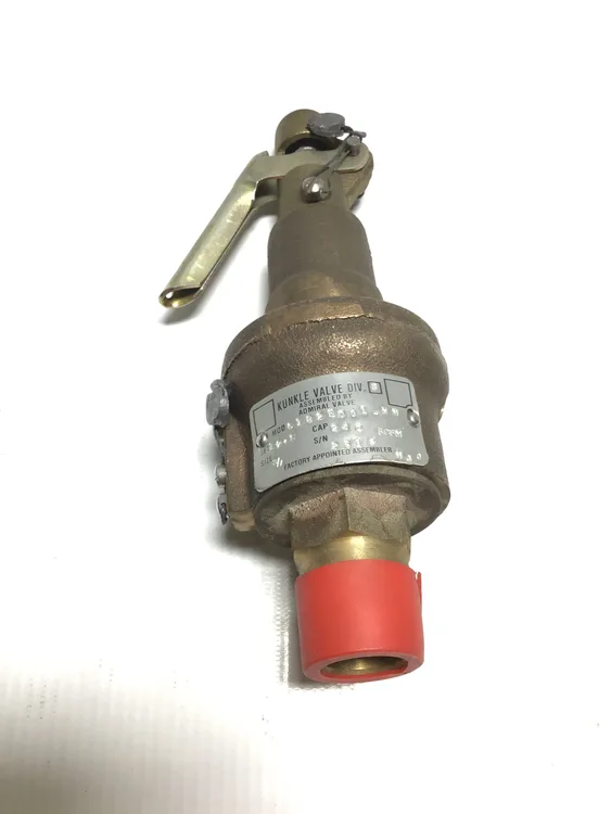 Used KUNKLE – A TRUSTED NAME IN SAFETY AND PRESSURE RELIEF VALVE SOLUTIONS. _UNKNOWN_ Relays & Switches Pennsylvania US | Moses B Glick #990399