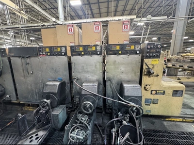 1977 WARD /SUN 15000 66" X 113" WARD ROTARY DIE CUTTER | Global Boxmachine, LLC (3)