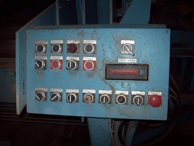 24" x 150" Tannewitz Model 60-24MH Vertical Band Type Plate Saw; Mfg. 1995