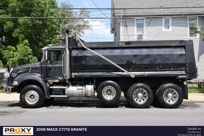 Used 2006 MACK CT713 GRANITE Dump trucks Pennsylvania US | Proxy Equipment #1378357