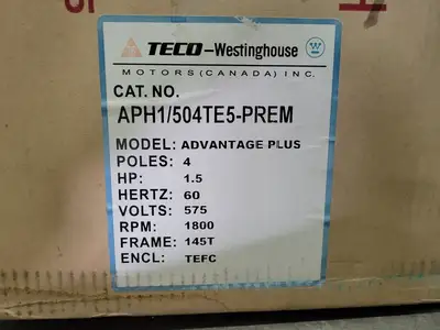NEW TECO-WESTINGHOUSE APH1/504TE5