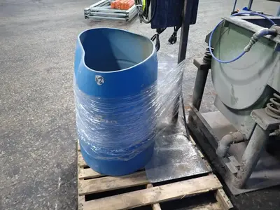 Roto-finish/ransohoff 38" X 15" X 20" Vibratory Finishing Machine