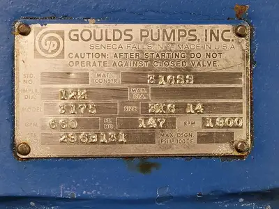 USED GOULDS 3175S