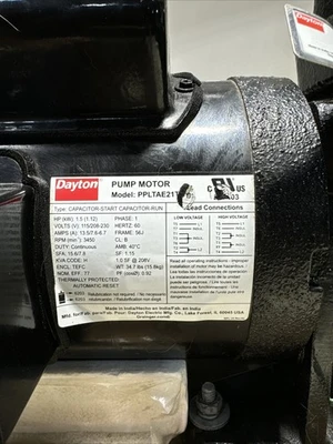 NEW Dayton 2ZXP5