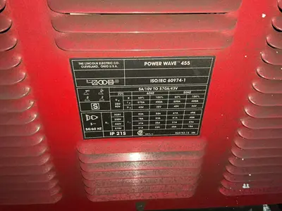 USED LINCOLN ELECTRIC 455M POWER WAVE