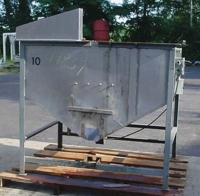 USED 40 CU/FT SS HOPPER 40 CU FT HOPPER