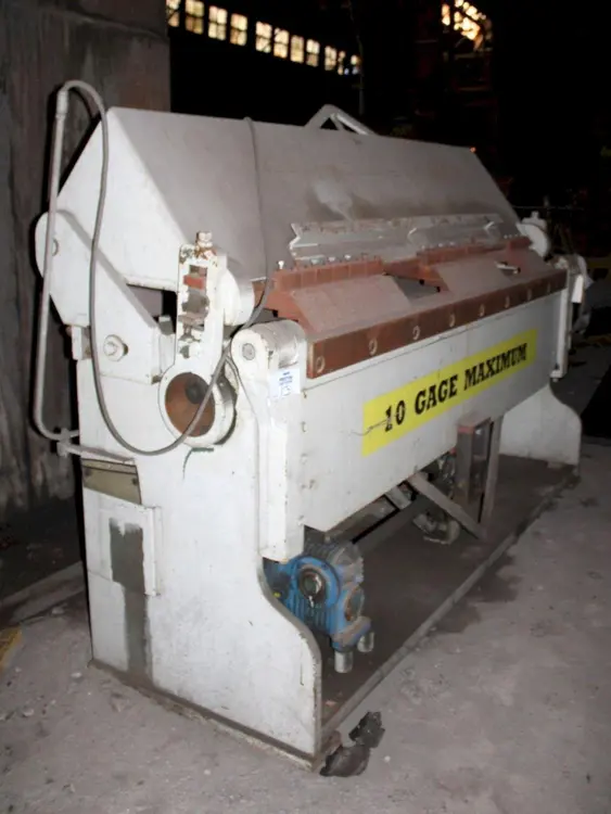 Used CHICAGO DREIS & KRUMP _UNKNOWN_ Box & Pan Brakes including Finger Ohio US | Yoder Brothers machinery #444589