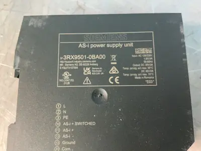 Used SIEMENS 3RX95010BA00 PLC Power Supplies Ohio US | HGR 24 #1326018
