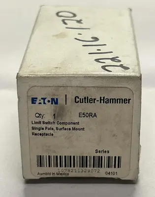 USED EATON CUTLER HAMMER E50RA