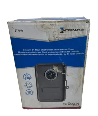 NEW INTERMATIC GRASSLIN DTAV40 DEFROST TIMER