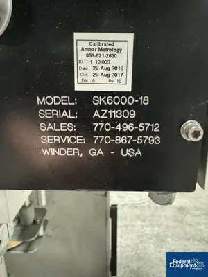 USED Surekap Surekap Inline Quil Capper, Model SK6000-18