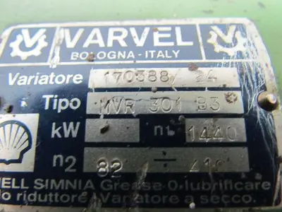 Varvel MVR 301 B3 Gear Box Speed Reducer 3.6:1 Ratio