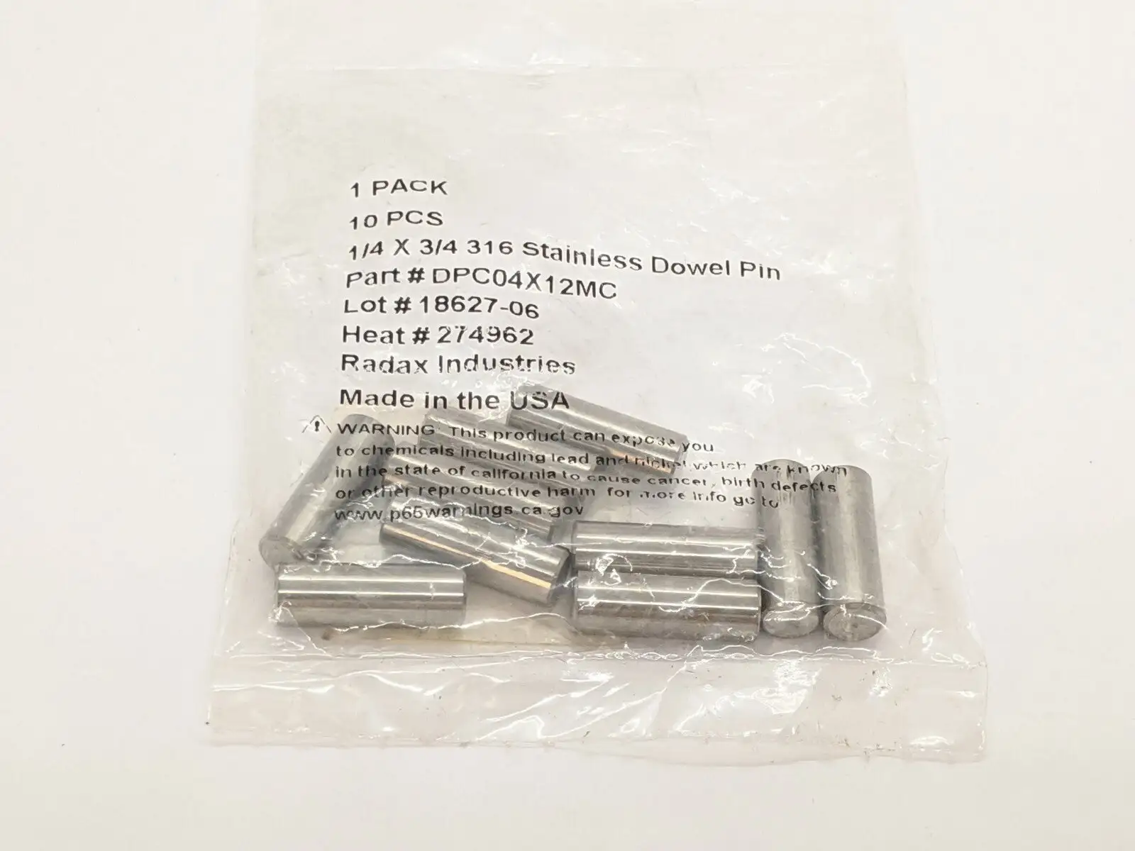 NEW RADAX INDUSTRIES RADAX INDUSTRIES DPC04X12MC