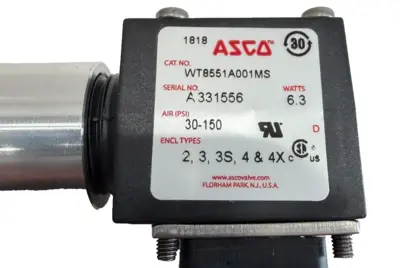 NEW ASCO WT8551A001MS DIRECT MOUNT VALVE 120/50-60
