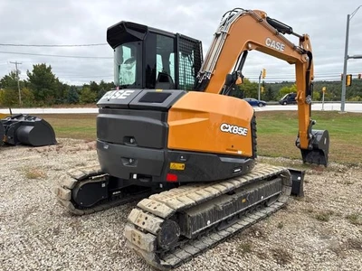 New | in-Stock 2026 CASE CX85E Crawler Excavators - Mini New Hampshire US | Beauregard Equipment #1511229