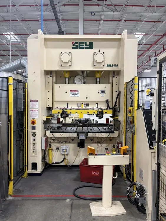 Used 2022 SEYI SNS2-176 Straight Side Presses Michigan US | Presses for Industry #684388