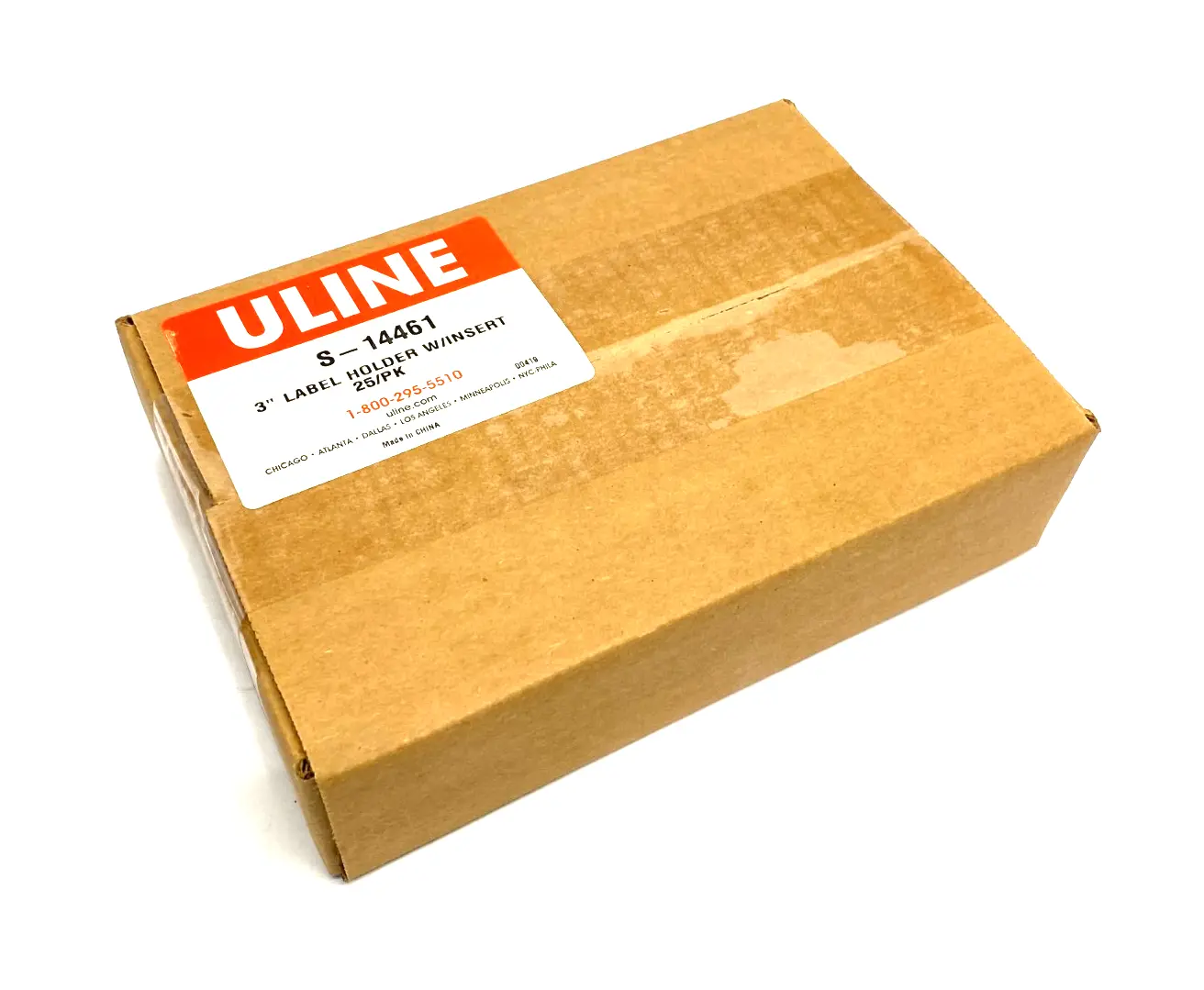 New | in-Stock U-Line Snap-On Label Holders for Shelving 3" Parts & Accessories (Material Handling) Michigan US | Maverick Industrial Sales #1392005