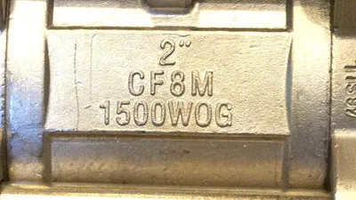 NEW FERGUSON GU9 9NU PNEUMATIC VALVE POSITIONER WITH CF8M1500WOG VALVE GU99NU