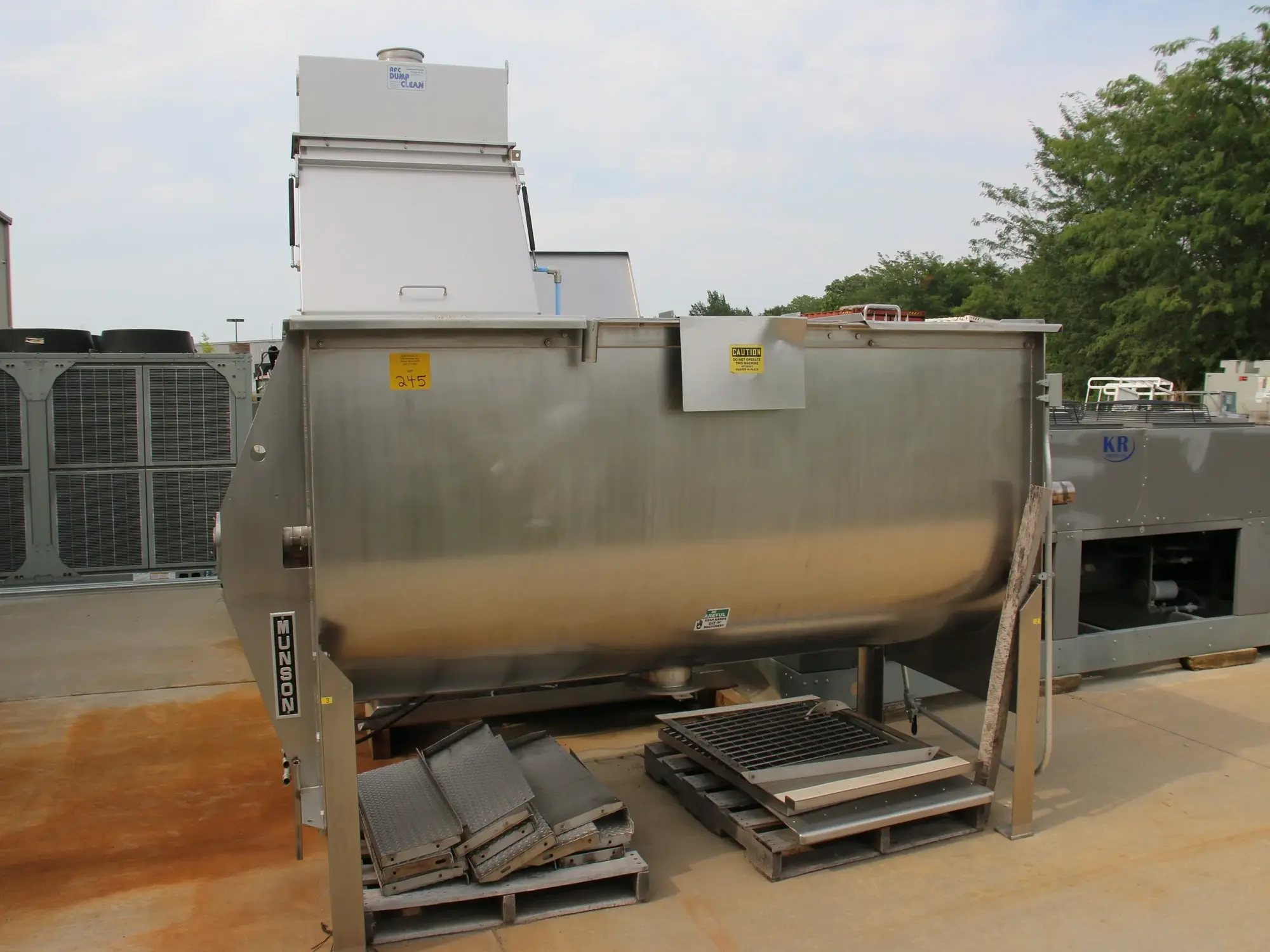 Used MUNSON HD31/2-9SS Ribbon Blenders Illinois US | M&M Equipment Corp. #1382884