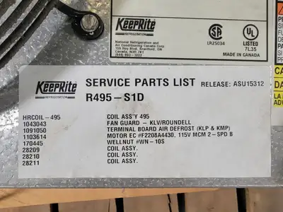 USED KEEPRITE R495-S1D