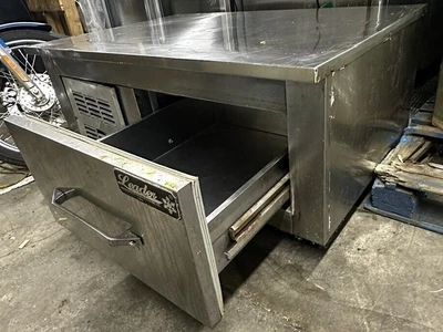 174-0079 Leader 48” Commercial Self Contained Chef Base Cooler