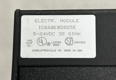 USED GE FANUC IC660EBD025E