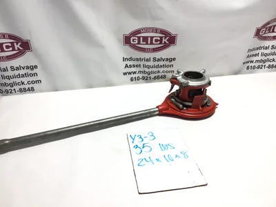 Ridgid 65-R Manual Receding Pipe Threader 1-2″ In NPT Capacity 15″Handle & Dies
