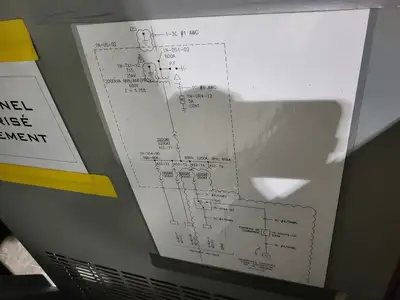 2000 kVA Transformer 25000 pri. volts, 600 sec. volts
