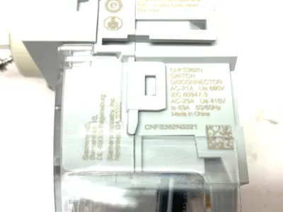 USED SIEMENS LOW-VOLTAGE DISCONNECT SWITCH 3-PH 60A