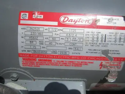 USED DAYTON 4C119
