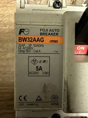 Used FUJI BW32AAG-3P005 Miscellaneous Equipment (Electrical & Power) Ohio US | Surplus Asset Holdings #1240292