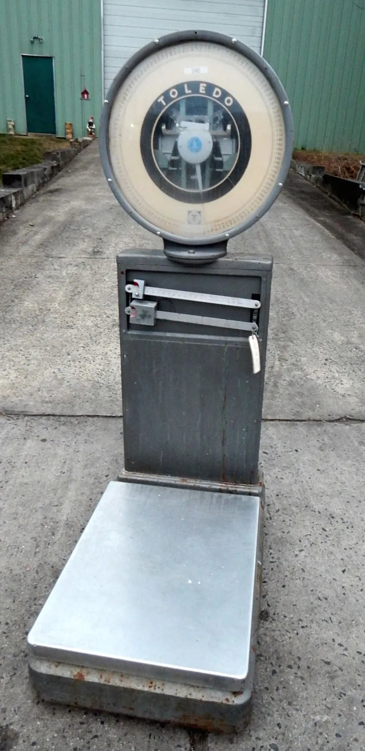 USED TOLEDO PLATFORM SCALE 2181